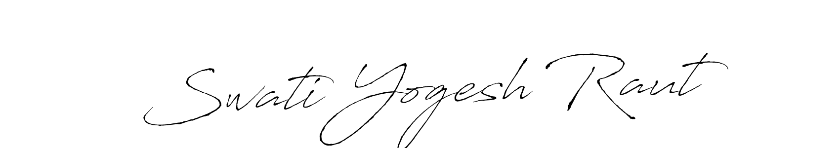 How to Draw Swati Yogesh Raut signature style? Antro_Vectra is a latest design signature styles for name Swati Yogesh Raut. Swati Yogesh Raut signature style 6 images and pictures png