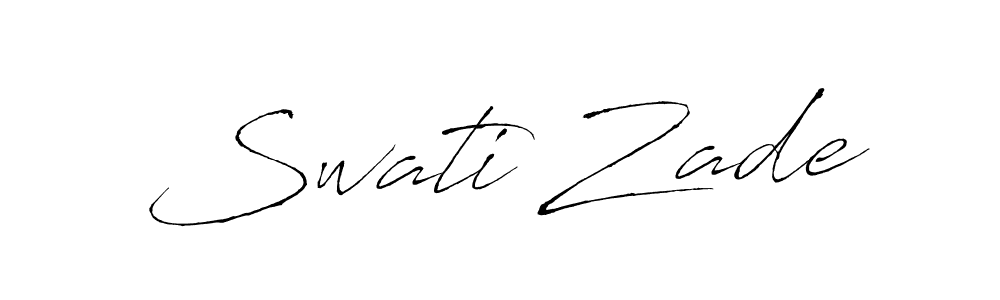 Once you've used our free online signature maker to create your best signature Antro_Vectra style, it's time to enjoy all of the benefits that Swati Zade name signing documents. Swati Zade signature style 6 images and pictures png