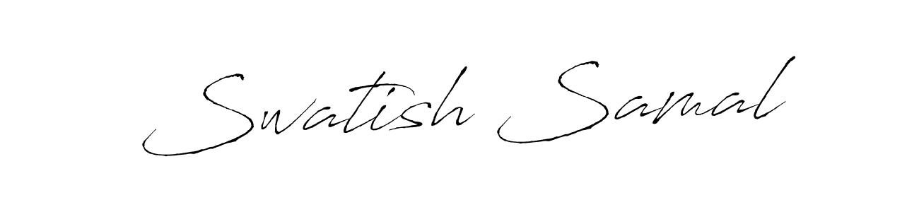 Check out images of Autograph of Swatish Samal name. Actor Swatish Samal Signature Style. Antro_Vectra is a professional sign style online. Swatish Samal signature style 6 images and pictures png