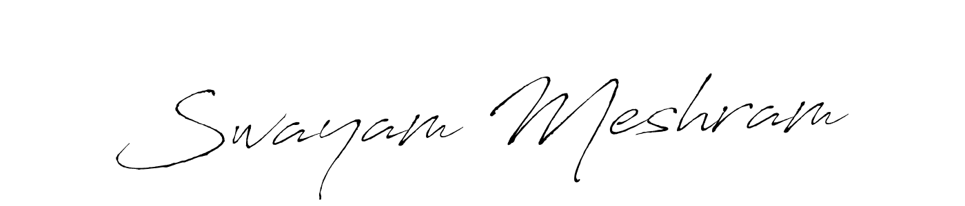 You can use this online signature creator to create a handwritten signature for the name Swayam Meshram. This is the best online autograph maker. Swayam Meshram signature style 6 images and pictures png