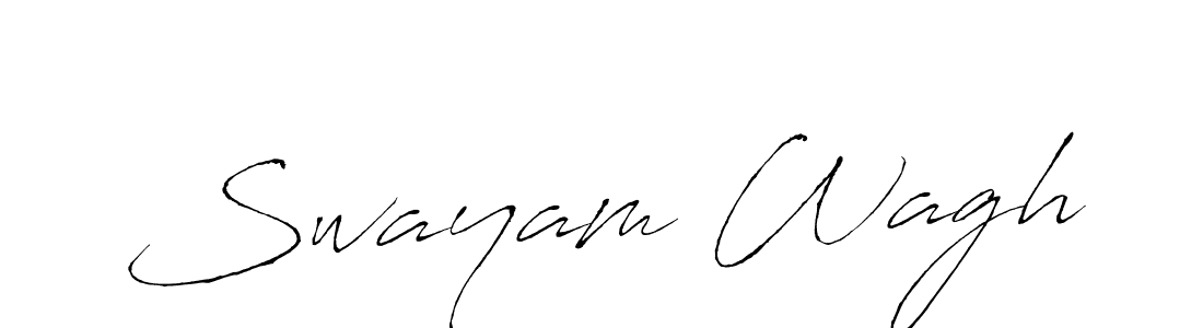 Once you've used our free online signature maker to create your best signature Antro_Vectra style, it's time to enjoy all of the benefits that Swayam Wagh name signing documents. Swayam Wagh signature style 6 images and pictures png