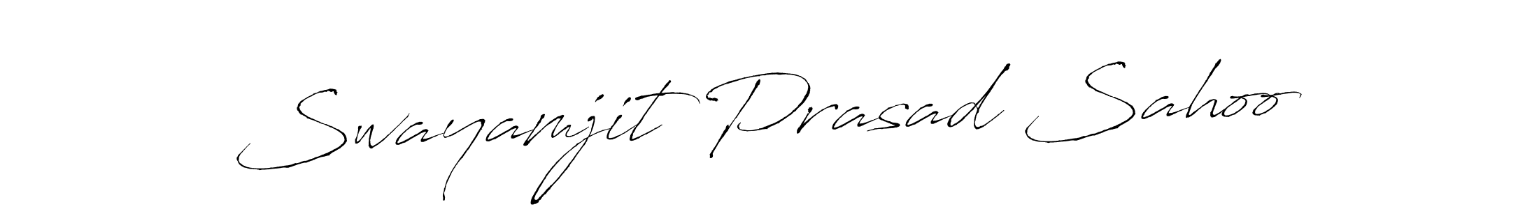 How to Draw Swayamjit Prasad Sahoo signature style? Antro_Vectra is a latest design signature styles for name Swayamjit Prasad Sahoo. Swayamjit Prasad Sahoo signature style 6 images and pictures png