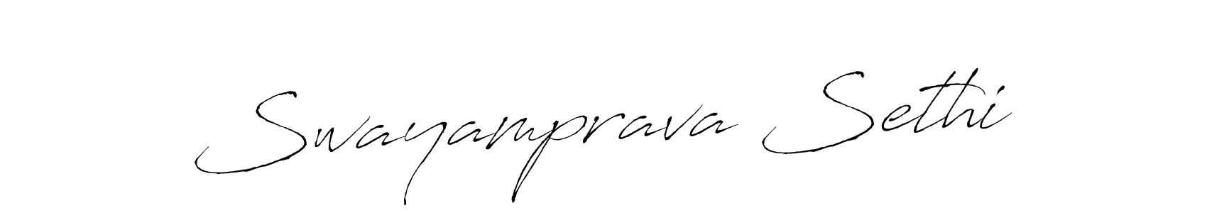 You should practise on your own different ways (Antro_Vectra) to write your name (Swayamprava Sethi) in signature. don't let someone else do it for you. Swayamprava Sethi signature style 6 images and pictures png