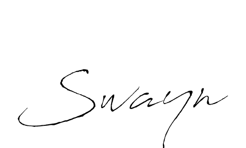 Also we have Swayn name is the best signature style. Create professional handwritten signature collection using Antro_Vectra autograph style. Swayn signature style 6 images and pictures png