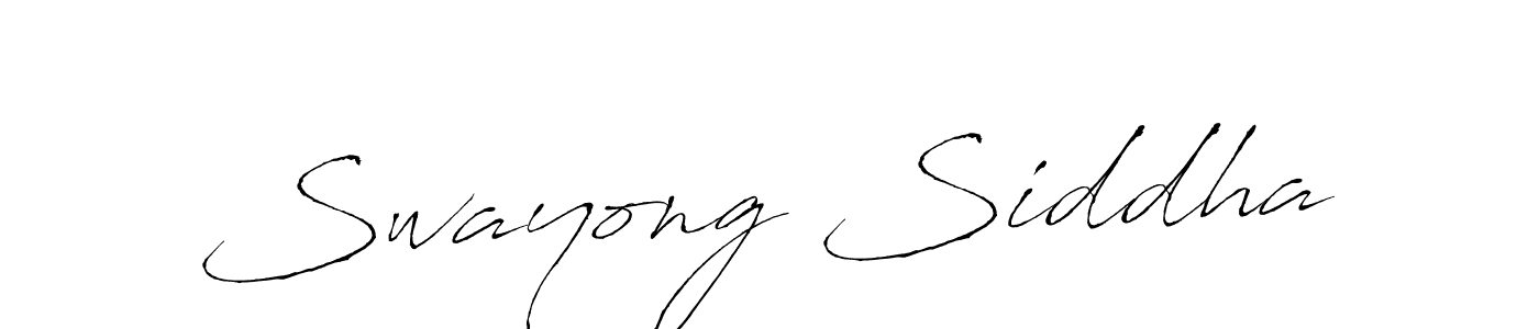 The best way (Antro_Vectra) to make a short signature is to pick only two or three words in your name. The name Swayong Siddha include a total of six letters. For converting this name. Swayong Siddha signature style 6 images and pictures png