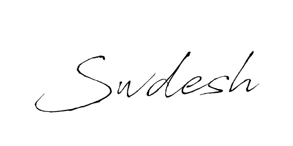 Swdesh stylish signature style. Best Handwritten Sign (Antro_Vectra) for my name. Handwritten Signature Collection Ideas for my name Swdesh. Swdesh signature style 6 images and pictures png