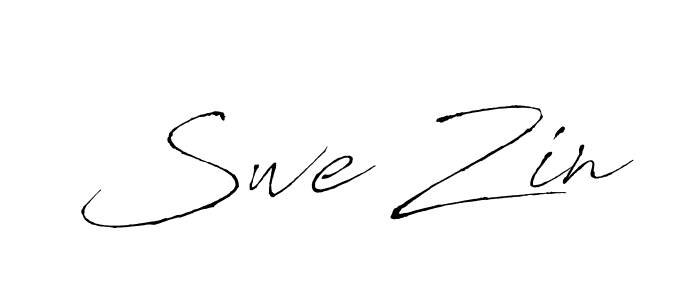 It looks lik you need a new signature style for name Swe Zin. Design unique handwritten (Antro_Vectra) signature with our free signature maker in just a few clicks. Swe Zin signature style 6 images and pictures png