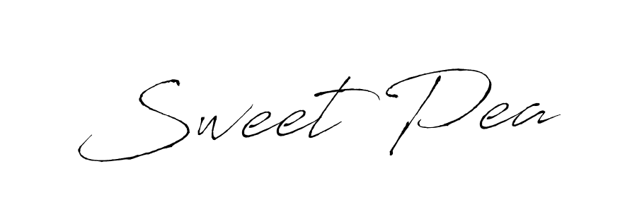 Sweet Pea stylish signature style. Best Handwritten Sign (Antro_Vectra) for my name. Handwritten Signature Collection Ideas for my name Sweet Pea. Sweet Pea signature style 6 images and pictures png