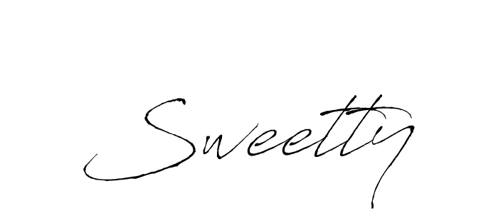 The best way (Antro_Vectra) to make a short signature is to pick only two or three words in your name. The name Sweetty include a total of six letters. For converting this name. Sweetty signature style 6 images and pictures png