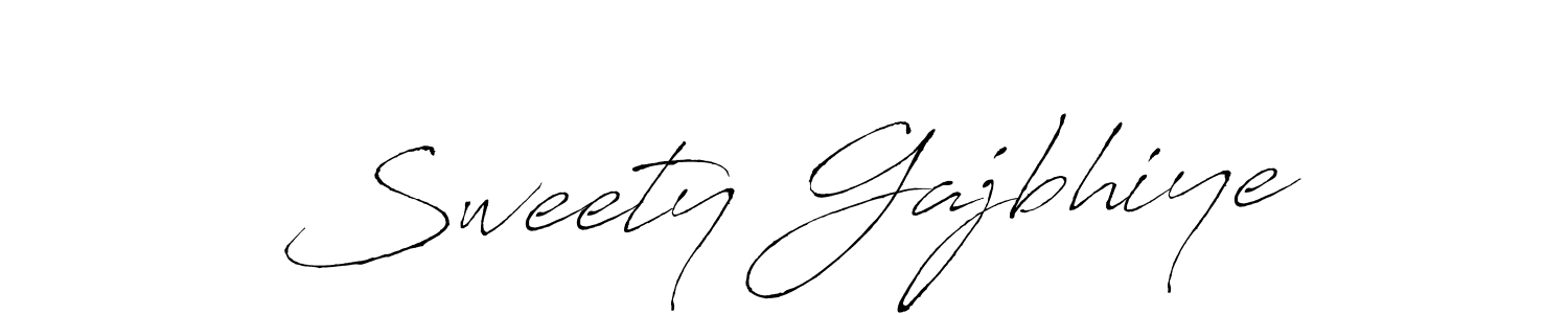 if you are searching for the best signature style for your name Sweety Gajbhiye. so please give up your signature search. here we have designed multiple signature styles  using Antro_Vectra. Sweety Gajbhiye signature style 6 images and pictures png