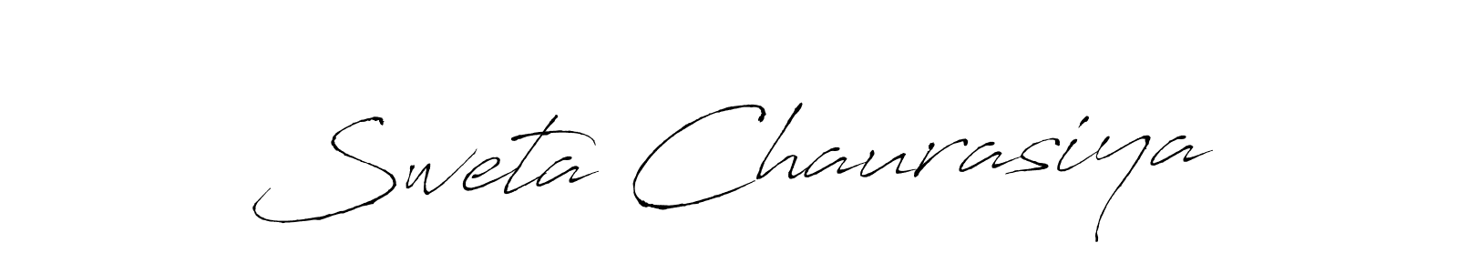 Use a signature maker to create a handwritten signature online. With this signature software, you can design (Antro_Vectra) your own signature for name Sweta Chaurasiya. Sweta Chaurasiya signature style 6 images and pictures png