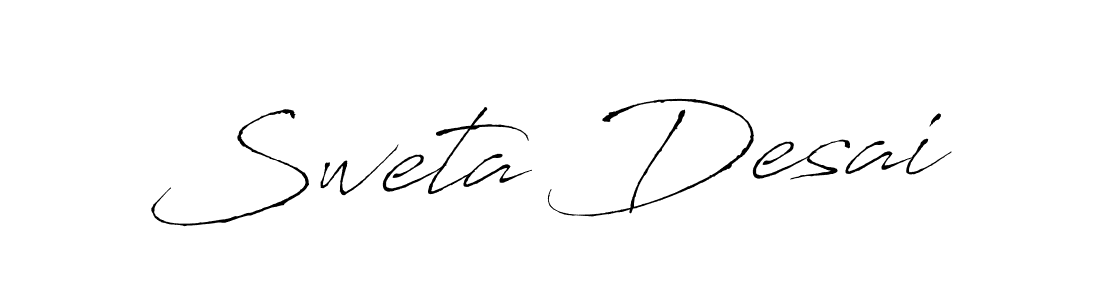 It looks lik you need a new signature style for name Sweta Desai. Design unique handwritten (Antro_Vectra) signature with our free signature maker in just a few clicks. Sweta Desai signature style 6 images and pictures png