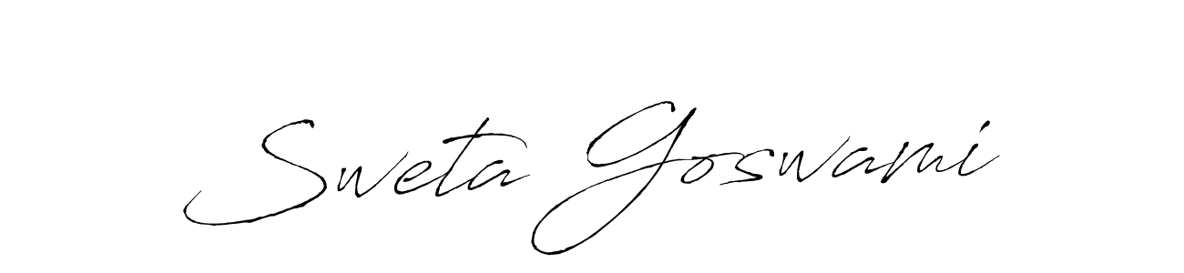 Make a beautiful signature design for name Sweta Goswami. Use this online signature maker to create a handwritten signature for free. Sweta Goswami signature style 6 images and pictures png