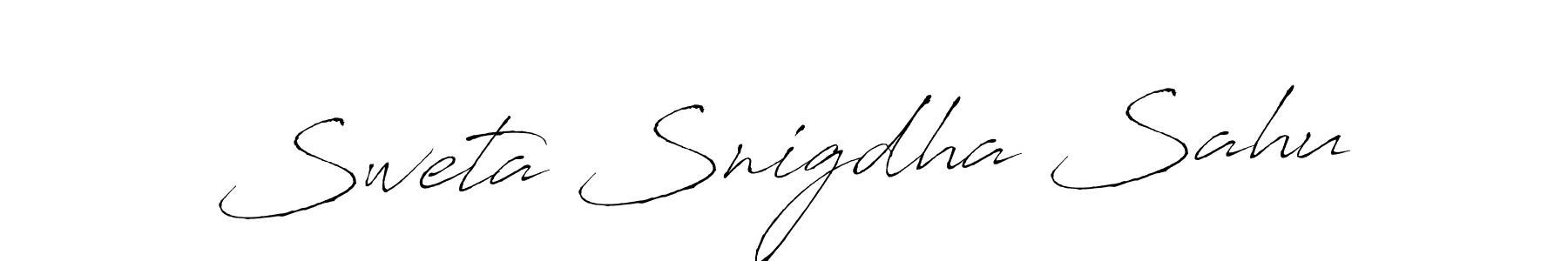 Use a signature maker to create a handwritten signature online. With this signature software, you can design (Antro_Vectra) your own signature for name Sweta Snigdha Sahu. Sweta Snigdha Sahu signature style 6 images and pictures png
