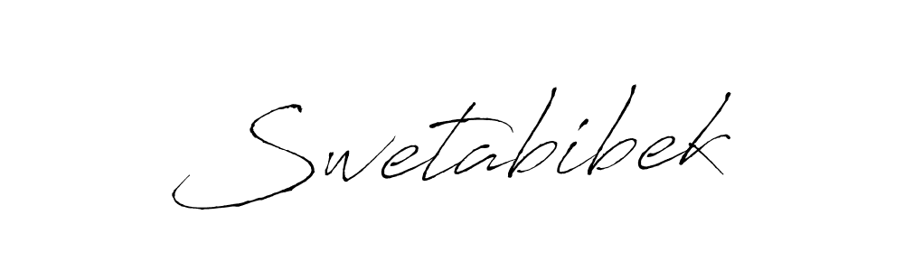 Create a beautiful signature design for name Swetabibek. With this signature (Antro_Vectra) fonts, you can make a handwritten signature for free. Swetabibek signature style 6 images and pictures png