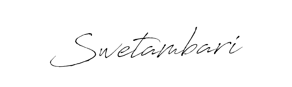 if you are searching for the best signature style for your name Swetambari. so please give up your signature search. here we have designed multiple signature styles  using Antro_Vectra. Swetambari signature style 6 images and pictures png