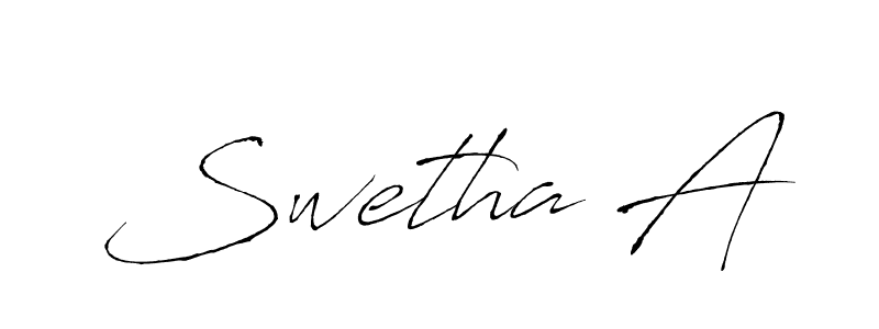 Similarly Antro_Vectra is the best handwritten signature design. Signature creator online .You can use it as an online autograph creator for name Swetha A. Swetha A signature style 6 images and pictures png