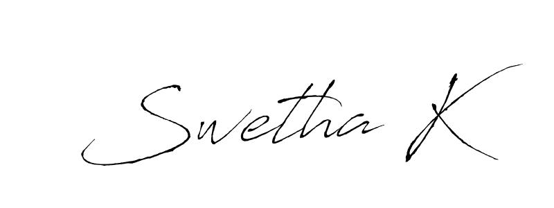 if you are searching for the best signature style for your name Swetha K. so please give up your signature search. here we have designed multiple signature styles  using Antro_Vectra. Swetha K signature style 6 images and pictures png