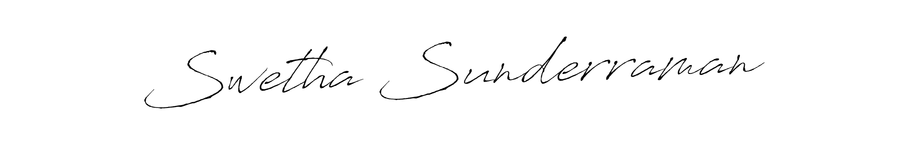 How to make Swetha Sunderraman signature? Antro_Vectra is a professional autograph style. Create handwritten signature for Swetha Sunderraman name. Swetha Sunderraman signature style 6 images and pictures png