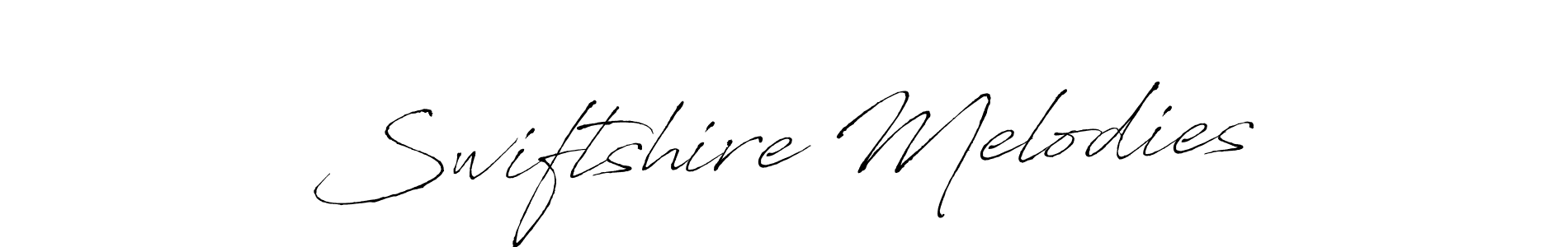 It looks lik you need a new signature style for name Swiftshire Melodies. Design unique handwritten (Antro_Vectra) signature with our free signature maker in just a few clicks. Swiftshire Melodies signature style 6 images and pictures png