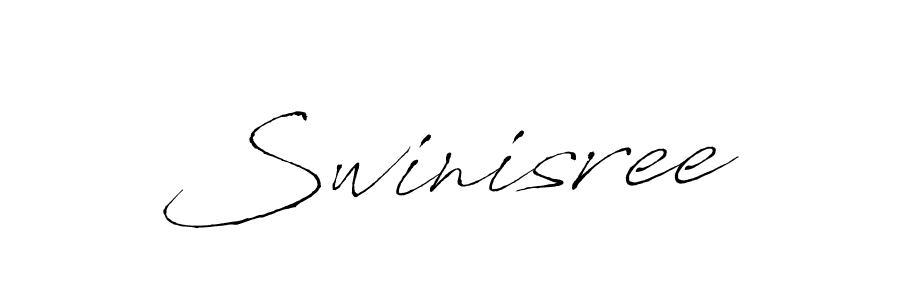 Create a beautiful signature design for name Swinisree. With this signature (Antro_Vectra) fonts, you can make a handwritten signature for free. Swinisree signature style 6 images and pictures png