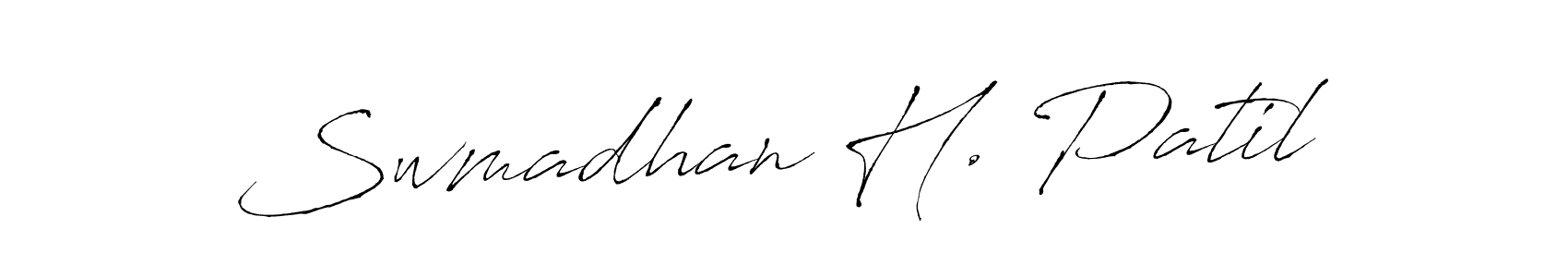 Check out images of Autograph of Swmadhan H. Patil name. Actor Swmadhan H. Patil Signature Style. Antro_Vectra is a professional sign style online. Swmadhan H. Patil signature style 6 images and pictures png