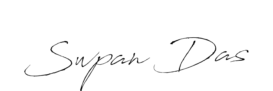 Make a beautiful signature design for name Swpan Das. With this signature (Antro_Vectra) style, you can create a handwritten signature for free. Swpan Das signature style 6 images and pictures png