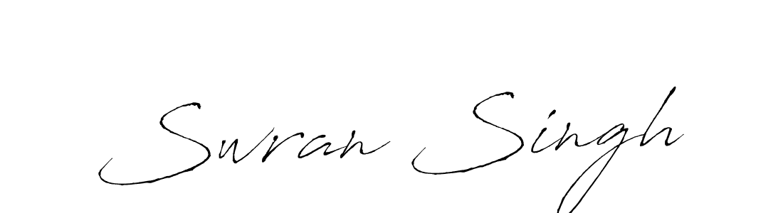 You should practise on your own different ways (Antro_Vectra) to write your name (Swran Singh) in signature. don't let someone else do it for you. Swran Singh signature style 6 images and pictures png