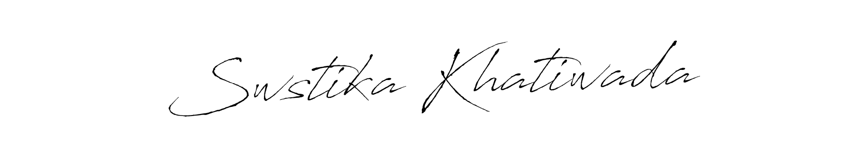 Antro_Vectra is a professional signature style that is perfect for those who want to add a touch of class to their signature. It is also a great choice for those who want to make their signature more unique. Get Swstika Khatiwada name to fancy signature for free. Swstika Khatiwada signature style 6 images and pictures png