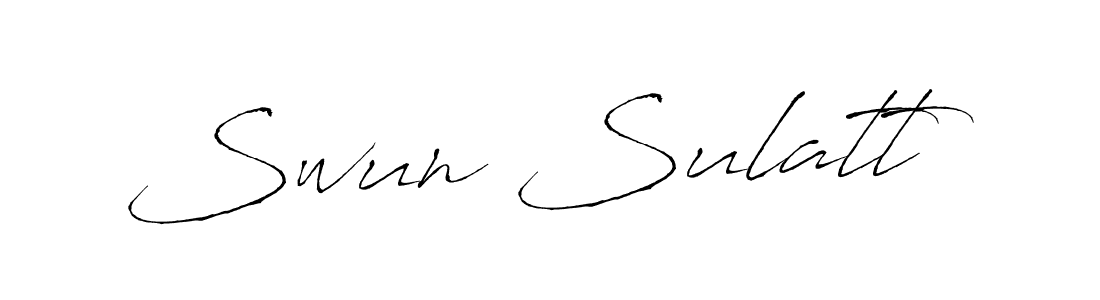 Make a beautiful signature design for name Swun Sulatt. Use this online signature maker to create a handwritten signature for free. Swun Sulatt signature style 6 images and pictures png