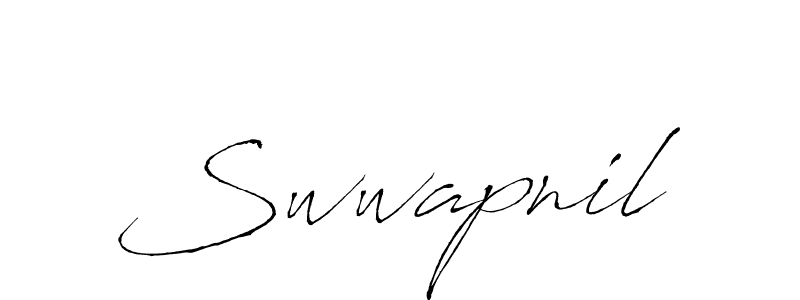 How to make Swwapnil name signature. Use Antro_Vectra style for creating short signs online. This is the latest handwritten sign. Swwapnil signature style 6 images and pictures png