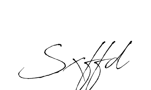 Create a beautiful signature design for name Sxffd. With this signature (Antro_Vectra) fonts, you can make a handwritten signature for free. Sxffd signature style 6 images and pictures png