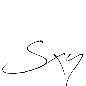How to make Sxy name signature. Use Antro_Vectra style for creating short signs online. This is the latest handwritten sign. Sxy signature style 6 images and pictures png