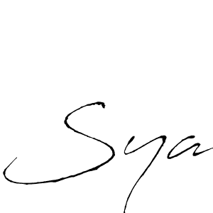 Also You can easily find your signature by using the search form. We will create Sya name handwritten signature images for you free of cost using Antro_Vectra sign style. Sya signature style 6 images and pictures png