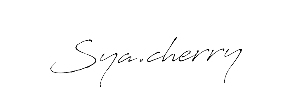 Once you've used our free online signature maker to create your best signature Antro_Vectra style, it's time to enjoy all of the benefits that Sya.cherry name signing documents. Sya.cherry signature style 6 images and pictures png