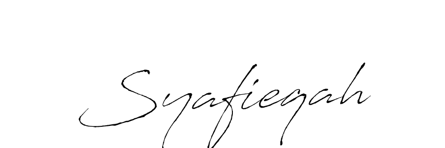 This is the best signature style for the Syafieqah name. Also you like these signature font (Antro_Vectra). Mix name signature. Syafieqah signature style 6 images and pictures png