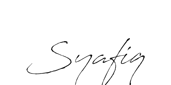 Also You can easily find your signature by using the search form. We will create Syafiq name handwritten signature images for you free of cost using Antro_Vectra sign style. Syafiq signature style 6 images and pictures png