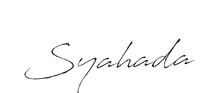 Once you've used our free online signature maker to create your best signature Antro_Vectra style, it's time to enjoy all of the benefits that Syahada name signing documents. Syahada signature style 6 images and pictures png