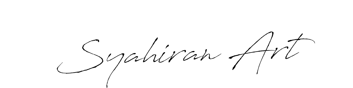 Also You can easily find your signature by using the search form. We will create Syahiran Art name handwritten signature images for you free of cost using Antro_Vectra sign style. Syahiran Art signature style 6 images and pictures png