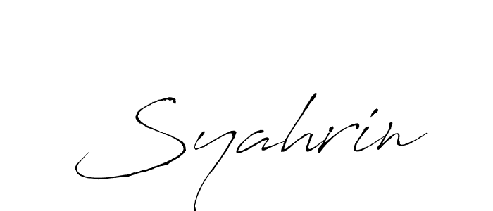 It looks lik you need a new signature style for name Syahrin. Design unique handwritten (Antro_Vectra) signature with our free signature maker in just a few clicks. Syahrin signature style 6 images and pictures png