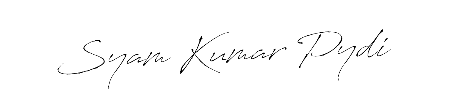 Also we have Syam Kumar Pydi name is the best signature style. Create professional handwritten signature collection using Antro_Vectra autograph style. Syam Kumar Pydi signature style 6 images and pictures png