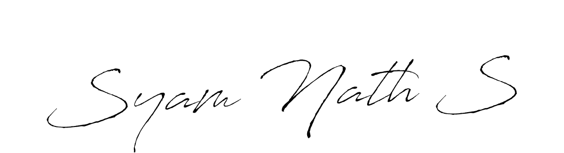 You can use this online signature creator to create a handwritten signature for the name Syam Nath S. This is the best online autograph maker. Syam Nath S signature style 6 images and pictures png