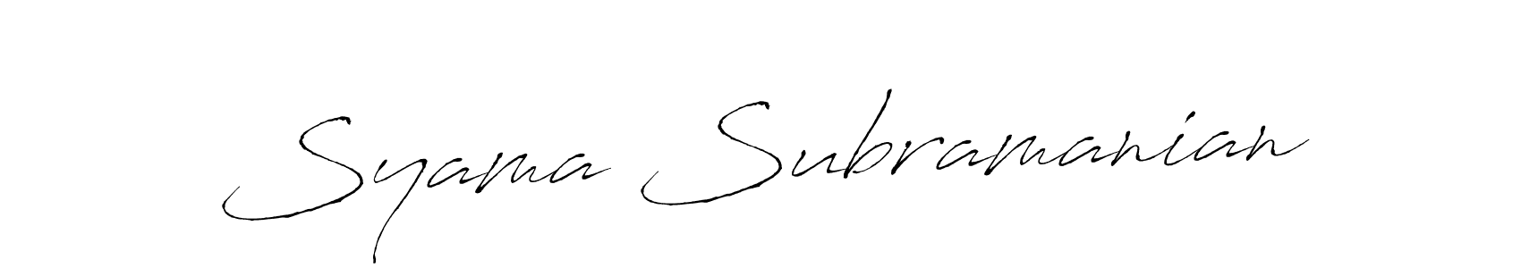 Here are the top 10 professional signature styles for the name Syama Subramanian. These are the best autograph styles you can use for your name. Syama Subramanian signature style 6 images and pictures png