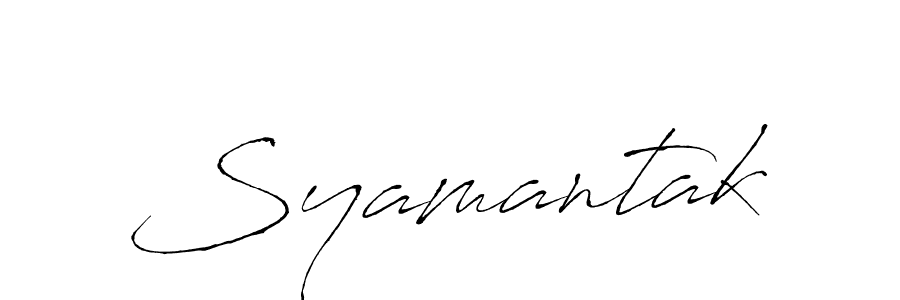 Here are the top 10 professional signature styles for the name Syamantak. These are the best autograph styles you can use for your name. Syamantak signature style 6 images and pictures png