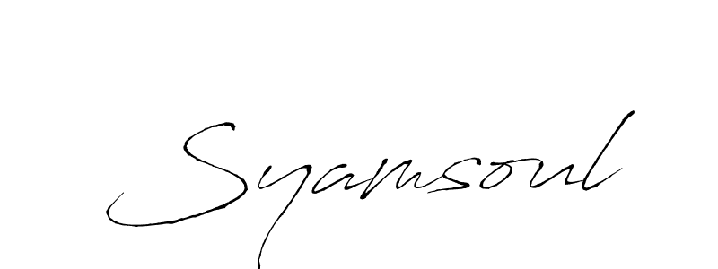 Here are the top 10 professional signature styles for the name Syamsoul. These are the best autograph styles you can use for your name. Syamsoul signature style 6 images and pictures png