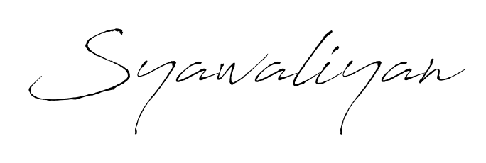 How to Draw Syawaliyan signature style? Antro_Vectra is a latest design signature styles for name Syawaliyan. Syawaliyan signature style 6 images and pictures png