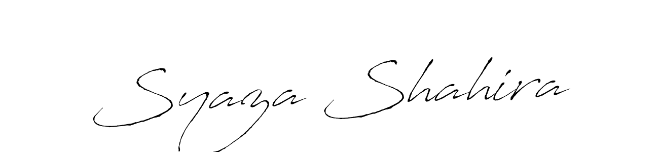 You can use this online signature creator to create a handwritten signature for the name Syaza Shahira. This is the best online autograph maker. Syaza Shahira signature style 6 images and pictures png