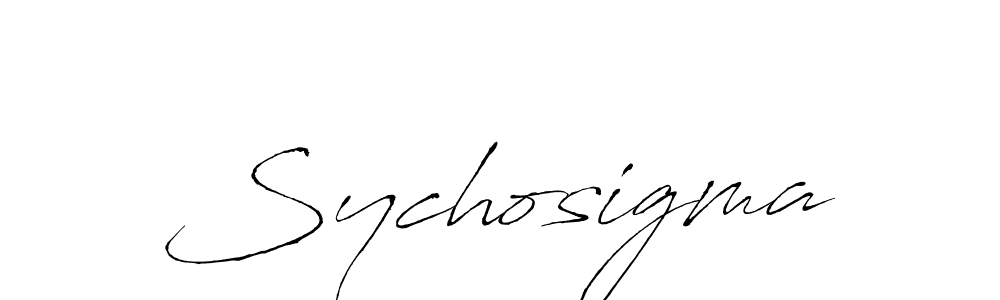 Similarly Antro_Vectra is the best handwritten signature design. Signature creator online .You can use it as an online autograph creator for name Sychosigma. Sychosigma signature style 6 images and pictures png