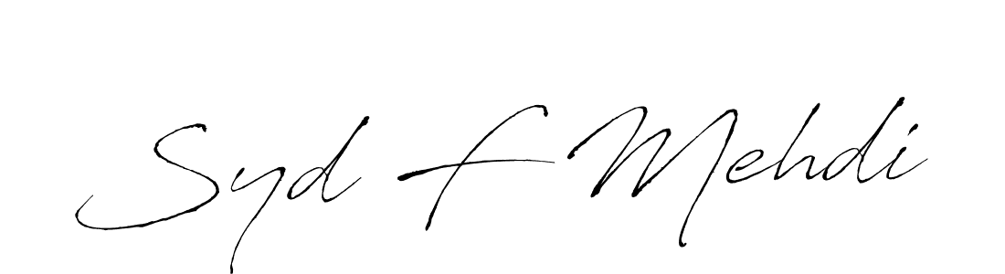 Here are the top 10 professional signature styles for the name Syd F Mehdi. These are the best autograph styles you can use for your name. Syd F Mehdi signature style 6 images and pictures png