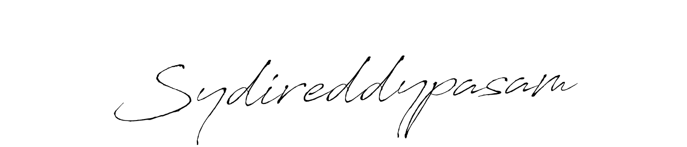 It looks lik you need a new signature style for name Sydireddypasam. Design unique handwritten (Antro_Vectra) signature with our free signature maker in just a few clicks. Sydireddypasam signature style 6 images and pictures png